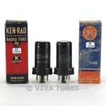 True Nos Nib Matched Pair Ge Usa 6SS7 Metal Vacuum Tubes. Fixed Price $24.95.