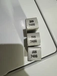 3 Nos Ge JAN-7486 Transistor Planar Triode Aircraft Amplifier Oscillator. Fixed Price $75.00.