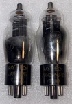 Pair Raytheon Jan-crp 6F8G VT-99 Vacuum Tubes TV7 Tested Nos. Fixed Price $120.00.