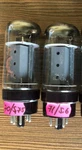 2X 6L6EH Electro Harmonix (6P3S-E, 1540, 6L6, 5881) Matched Pair, Tested 100%. Fixed Price $94.99.
