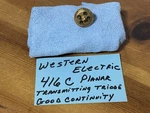 Western Electric 416C Planar Triode Amplifier Tube Shf/ehf ( 3 Ghz) Tested. Fixed Price $21.60.