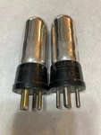 2 Cunningham C-11 WD-11 Radio Vacuum Tubes, Good Filaments. Fixed Price $90.00.