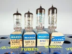 Lot Of Mix Tube Mazda EF80 ECC804 PCC805 Tested Good. Fixed Price $22.45.