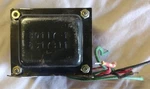 Nos Power Transformer, 120V Primary, 30-0-30 Secondary, 6.3V Filament Winding. Fixed Price $13.99.