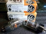 Matched Pair Rca Labeled Ge Made 6L6GC Power Tubes Both Test 105+ Each. Fixed Price $89.99.