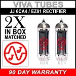 Jj Electronic Matched Pair (2) EZ81 / 6CA4A Rectifier Vacuum Tubes New. Fixed Price $61.36.