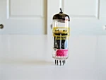 Raytheon 6CG7/6FQ7 Audio Vacuum Tube Gray Plate Getter Balanced TV-7 Tested.. Fixed Price $9.50.