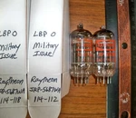 Strong Matched Raytheon JRP-5687WA Tubes 114/118 & 114/112. Fixed Price $67.49.