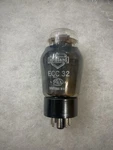 Mullard ECC32 CV181 6SN7 Black Plate Pan Getter Excellent Testing Balanced. Fixed Price $850.00.