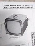 Zenith A1510L 1511, 1512... - Sams Photofacts 368/11 Schematic Parts+ Tube Tv. Fixed Price $9.90.