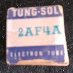 Tung-sol 2AF4A Vacuum Tube Nos. Fixed Price $5.00.