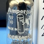 1959 Amperex Bugle Boy ECC83 12AX7 Foil Strip 17MM Long Plate Tube MC6. Fixed Price $139.00.