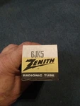 6JK5 Nos Zenith Vacuum Tube. Fixed Price $8.05.