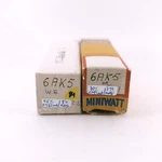 2 X 403A / 6AK5 Western Electric Tube. 1950S Prod. Black Plates. Used. 84.CH168. Fixed Price $60.60.