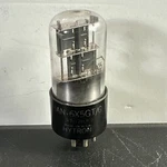 Sylvania JAN-CHS-6X5GT/G VT-126B Black Plate Bottom Getter Usa. Fixed Price $20.00.