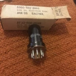 Jan Cg 6AC7WA Brown Base General Electric June 1959 Ballast Tube Army. Fixed Price $11.00.