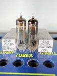 Matched Pair Rca 7189 EL84 6BQ5 Disk Getter Tested Good Tube. Fixed Price $58.45.