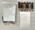 Lot# 91 (15) Sylvania 6AQ5 6005W Vacuum Tubes, Usa Made, Tested Good. Fixed Price $45.00.