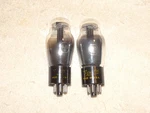 2 X 6J5G Zenith Tubes*very Strong Matched PAIR*#18. Fixed Price $93.99.