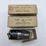 Us Army 6SL7GT VT229 Tubes 1945 Sylvania New Old Stock Nos Boxed Untested Pair. Fixed Price $119.88.