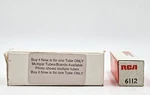 6112 Rca Subminiature Tube (new Old Stock) Test Year Warranty. Fixed Price $16.45.
