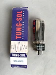 5U4GB Tung-sol Tube Black Ribbed Plates Code 322PX3 Mid 1960S Nib Nos. Fixed Price $44.79.