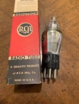 Rca Jan Crc 6F7 VT70 Double Triode Pentode Strong Matched Boxed Tubes. Fixed Price $82.00.
