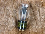 Brand New: Western Electric 101D Black Base Gold Pin Triode Radio Tube. Fixed Price $650.00.