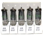 Date Matched Sleeve Of 5 Ge Jan 6197 Vacuum Tubes Tested Nos Calibrated Tv -. Fixed Price $29.95.