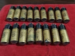 Valvo EM34 Vacuum Tubes Vintage Gold Color. Fixed Price $59.00.