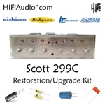 Scott 299C Tube Amplifier Restoration Repair Upgrade Rebuild Kit Capacitor. Fixed Price $165.00.