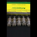 Full Sleeve (5) Nos Amperex 12AX7A ECC83 Holland Ufo Getter Vacuum Tubes 9.9733. Fixed Price $599.95.