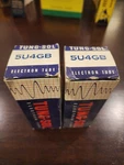 Nos Pair Tung Sol 5U4GB Vintage Rectifier Vacuum Tubes - Untested. Fixed Price $55.00.