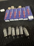 Pcs Tube 6AU6A Different Brand ( Used ). Fixed Price $15.00.