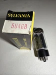 Sylvania 5U4GB Vintage Black Plates Rectifier Tube 2-PACK. Fixed Price $20.00.