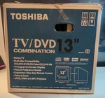 Toshiba MD13Q41 Tv Dvd Combo 13" Crt Retro Gaming Tested W/ Remote Original Box. Fixed Price $349.09.