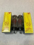 2 Nos Jj Electronic EL34 6CA7 Radio Vacuum Tubes, TV-7 Tested. Fixed Price $40.00.