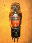 Tested-type Raytheon 6Z4 Engraved Radio Audio Amplifier Tubes Valves 284. Fixed Price $8.00.