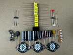 Fisher X-100-B Complete Recap Kit KX-100 Amplifier Rebuild Can Caps Diodes. Fixed Price $120.00.
