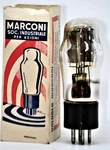Tube Rectifier Marconi Italy Mesh Plate Silver Type Valve UX280 CX380. Fixed Price $1850.00.