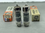 Nos Pair Nib Ge 6BQ5 EL84 Power Tubes Copper Rods Tests Amplitrex. Fixed Price $59.99.