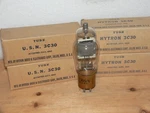4 Nib Hytron 3C30 Tubes- Usa Jan Wwii VINTAGE-5 Quads Available. Fixed Price $100.00.