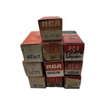 Lot Of 10 Vintage Rca Electron Vacuum Tubes Original Boxes, Steam Punk Art. Fixed Price $19.49.