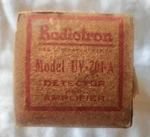 Vintage Rca Radiotron UV-201-A Glass Tube.. Fixed Price $39.95.
