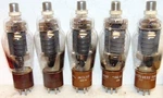 5 Nos Tung-sol Jan Ctl 2E22 = CV798 TS70 DT70 Sim To Western Electric 339A. Fixed Price $280.00.