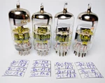 4 Pcs Used PCC88 /7DJ8/ Tungsram Audio Tubes Matched Quad. Fixed Price $52.00.