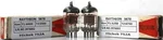 5670 2C51 Raytheon Made In U.s.a Hickok 752A Tested Matched Pair Pcs. Fixed Price $120.00.