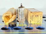 Amperex 7788 E810F CV5809 Nos Nib Gold Pins Label Mullard Tested Strong Tube. Fixed Price $38.45.