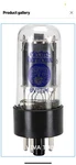 Brand New Current Tested Electro-harmonix 6V6GT Vacuum Tube. Fixed Price $35.00.