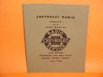 1950 Chevrolet Styleline Belair Truck Delco Radio Service Shop Manual Original. Fixed Price $44.99.